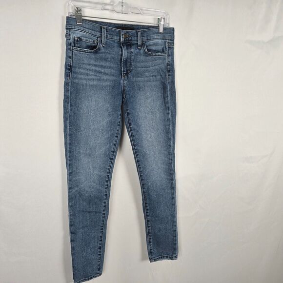 Joe's Jeans Women's 27 Blue Medium Wash The Icon Mid Rise Skinny Ankle - Picture 16 of 16
